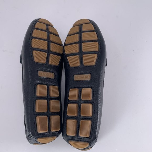 Rockport Bayview CI4772 Loafers Women's 6 Black Leather Casual Moc Slip On 0561 - Picture 8 of 10